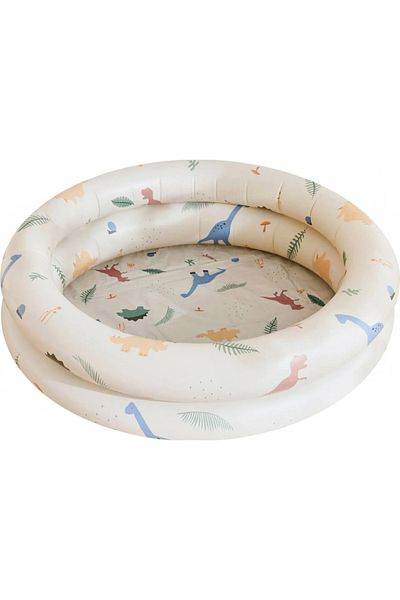Picodino Inflatable pool for children, Dinosaurs, Beige, 120 x 30 cm