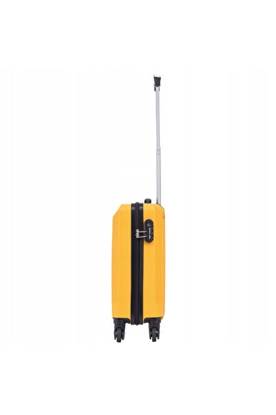 OEM Wings Kestrel Cabin Suitcase XS - Yellow, ABS, 4 Wheels, 28L