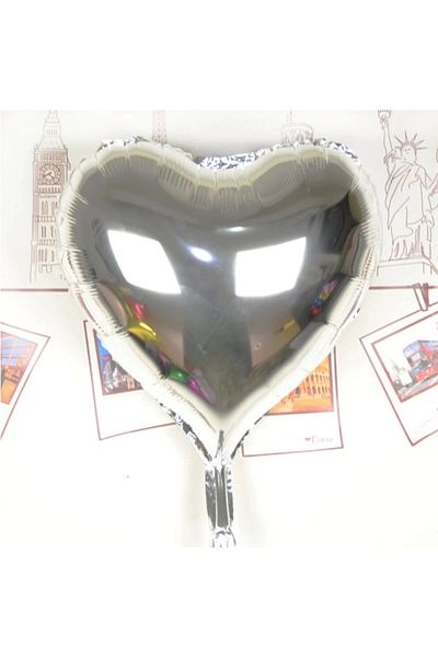 No8 Home Heart Flying Balloon Foil Purple 80 cm 32 Inch