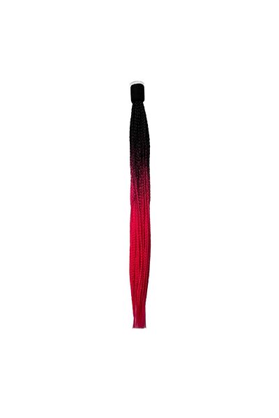 OEM Codite Impletite Stil Afro Pentru Casca Moto Negru Roz