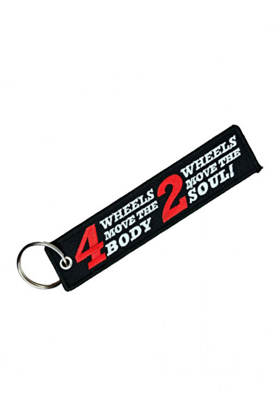 OEM 2 Wheels Key Keychain