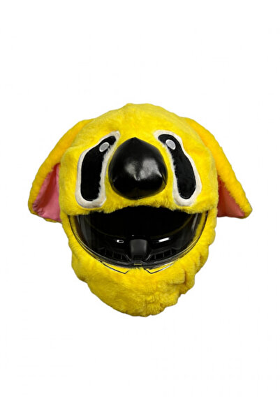 OEM Husa Amuzanta Casca Moto Stitch Galben