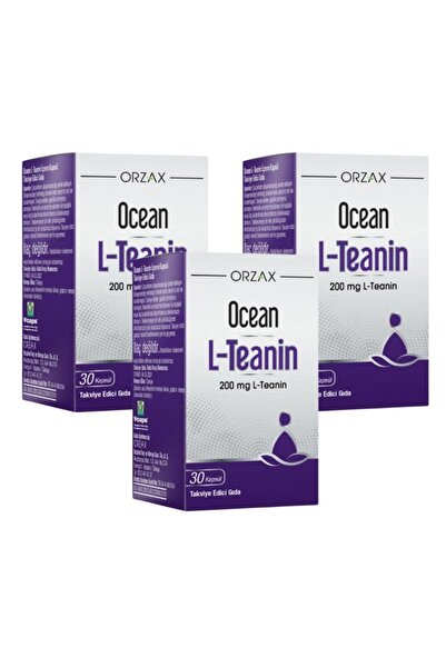 Ocean L-Teanin 200 mg 30 Kapsül 3 Adet