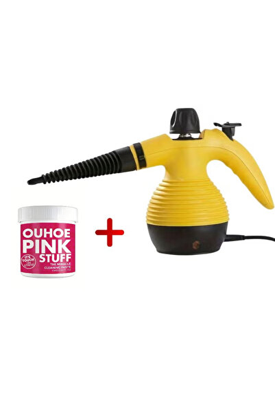 Primo Plus 1000W Steam Cleaner with 9 Pieces for Whole House Cleaning with 100g Magic Cleaning Paste Gift