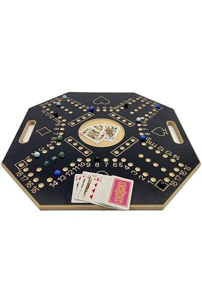 ALBADER , Family Board Game, Numbered Jackaroo Wooden Board Game, Jacaroo Board Game Big Size