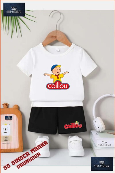 SS SİNSER Tricou cu gât rotund cu imprimeu special „CAILLIOU HANDS OPEN WRITT...