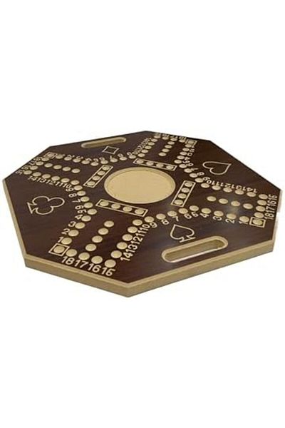 ALBADER , Numbered Jackaroo Wooden Board Game, Family Board Game, Small Size