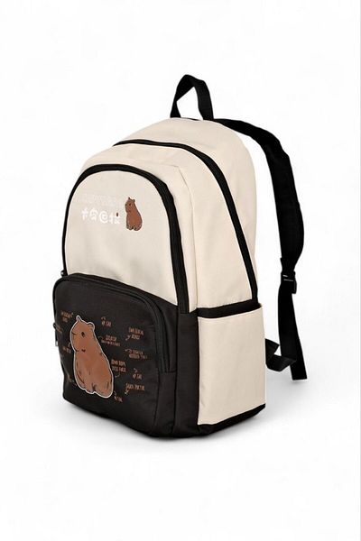 YAFES First School Middle School Bag Waterproof Fabric
