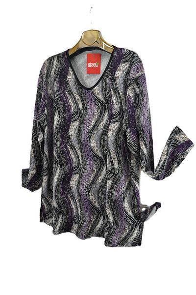 elma abone Super Oversize Combed Bluz