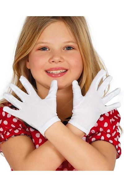 No8 Home White Color Lycra 23 April 29 October 19 May Performance Marching Gloves 10 Pairs (20 Pieces)