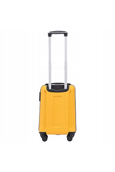 OEM Wings Kestrel Cabin Suitcase XS - Yellow, ABS, 4 Wheels, 28L
