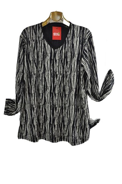 elma abone Super Oversize Combed Bluz