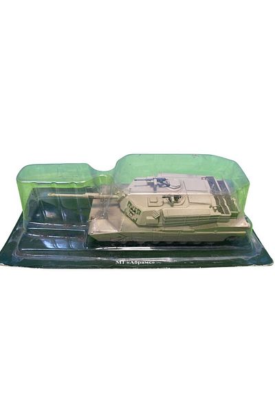 JPT Abrams tank model made of metal, scale 1:72