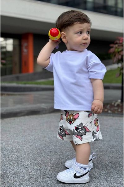 BabyDia Children's Summer Top and Bottom Set