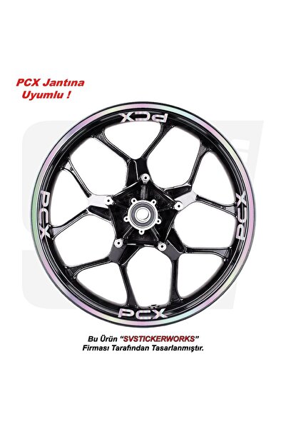 ARONA Honda Pcx Motorcycle Rim Strip Set of 32 Sticker Sticker Model