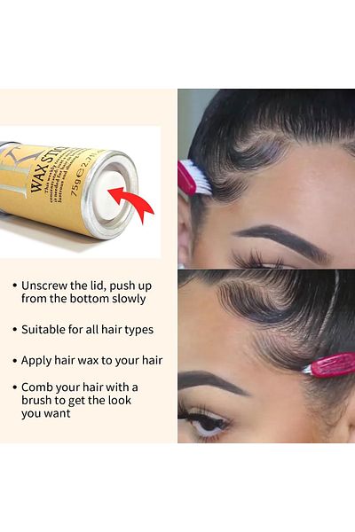 IKT IKT Hair Wax Stick by Basa Rose, No Flavoring, Easy to Absorb