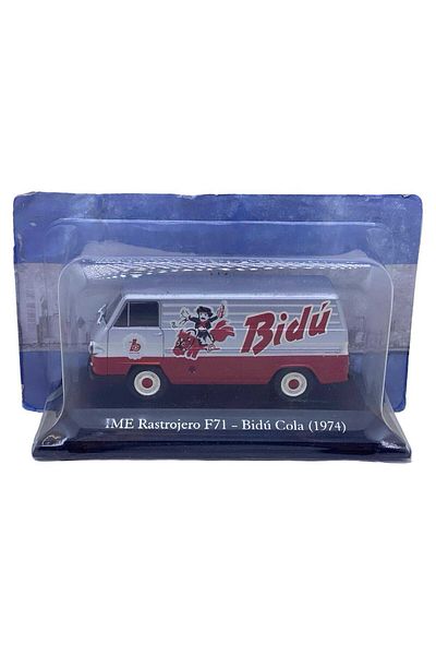 JPT IME Rastrojero F71 scale model - Bidu Cola (1974) silver/red