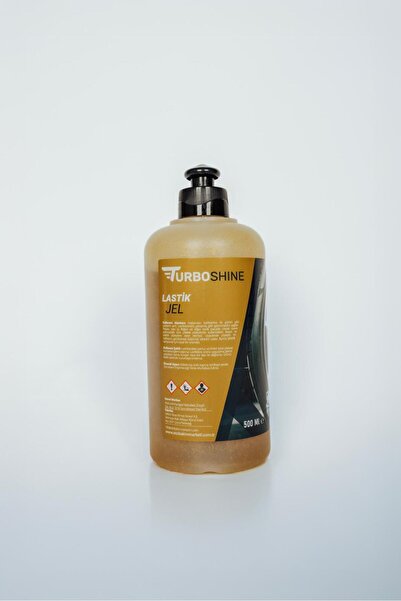 TURBO SHİNE Simli Lastik Parlatıcı JEL Uygulama Süngeri Hediye