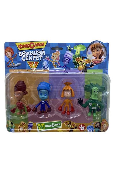 JPT Set of 4 Fixiki figurines - Simca