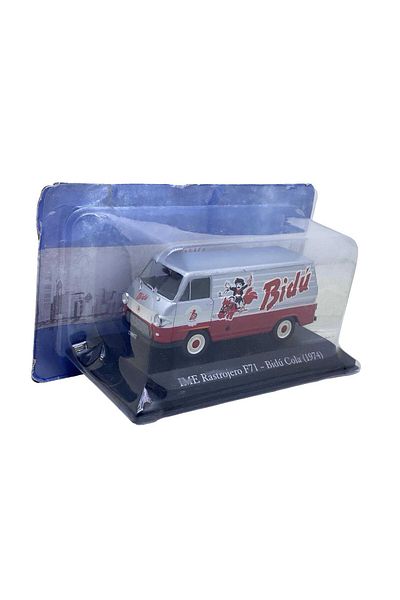 JPT IME Rastrojero F71 scale model - Bidu Cola (1974) silver/red