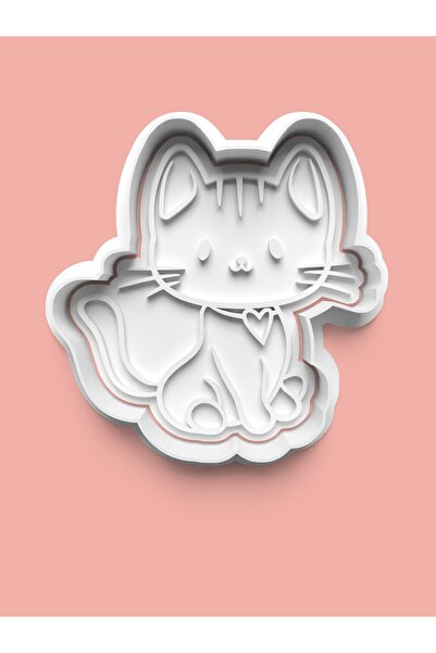 AKTASTORE قالب كوكيز على شكل قلب لطيف وقالب عجينة السكر