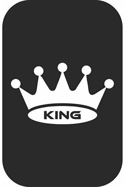 MS Major Selection ملصق زجاجي على شكل تاج الملك للسيارة والسيارة والدراجة الن...