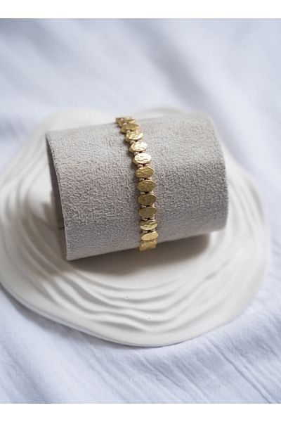 LUNESTA Eclipse Bronze Plate Bracelet