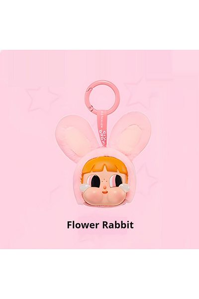 Miniso إعادة إصدار 1:1 من سلسلة Crybaby Powerpuff Girl المصنوعة من القطيفة وحقائب المفاتيح وقلادات ديكور الغرفة