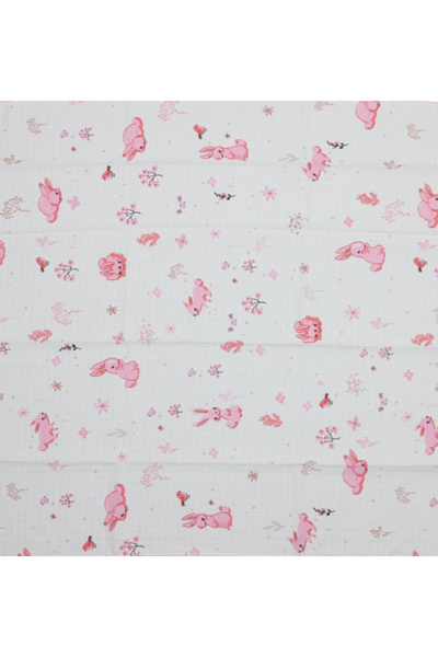 minella kids بطانية أطفال من الموسلين الناعم مصنوعة من القطن بنسبة 100%