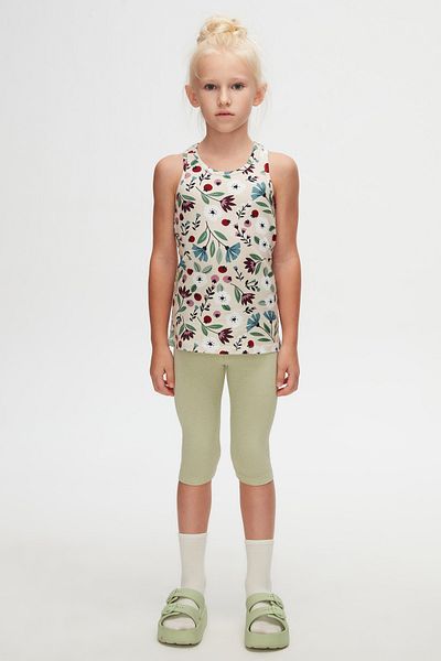 LOVETTI Fairy Garden Girl's Patterned Sleeveless T-Shirt