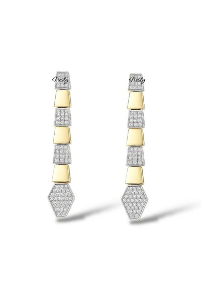 neslyaccessories Mix Geodrop Earrings