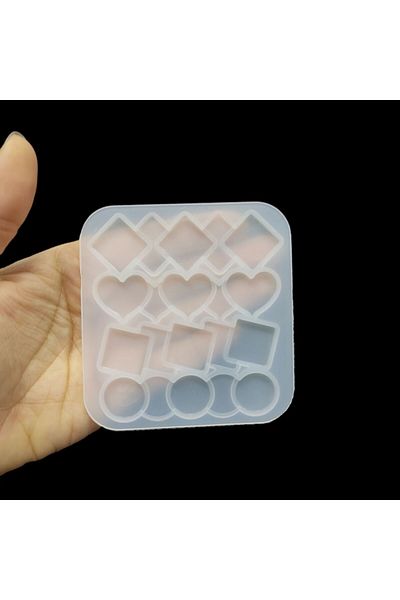 ElHobi 4-Piece Buckle Epoxy Silicone Mold Set - Code:259