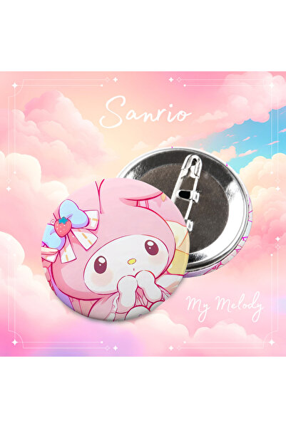 Isekai Sanrio Buton Rozet My Melody 44mm