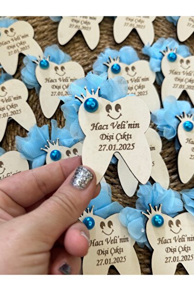 renkli mi renkli tasarım dünyası Diş çıkartma hediyelik magnet bebek diş magn...