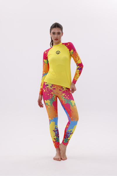 NEPTUNUS SHOP Upf50, Kadin Uzun Kollu, Rashguard, Daliş, Yelken, Sörf, Scuba, Üst Gi̇yi̇m