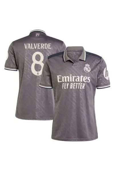 After Party R.E.A.L Madridd 2024/25 New Season Federico Valverde Alternate Jersey Vs Sports Singlet