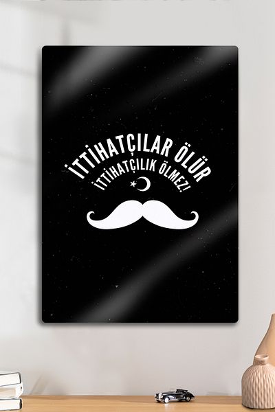 DekorHane Masa de imprimare metalica, Societatea Unirii si Evoluitii, Republica, Ataturk, Enver, Talat, Pasa Cemal, Istorie