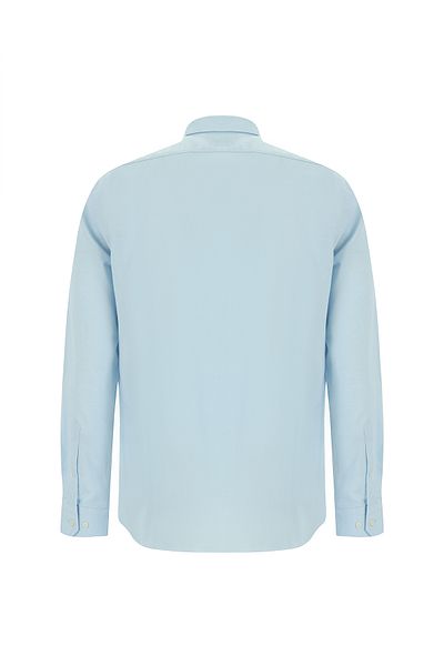 Kiğılı Long Sleeve Slim Fit Slim Fit Linen Shirt