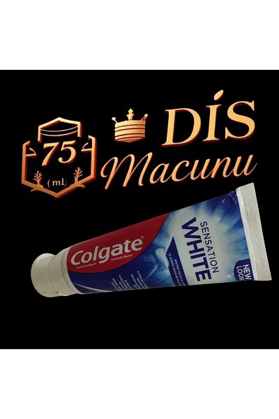 Lider MAGNESİA Tooth Paste 75 ml Sensation White Colgate 14 Days