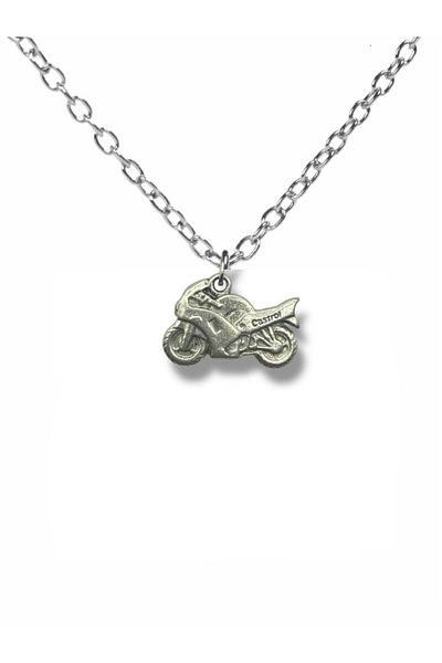 Herşey Nota Unisex Necklace for Motorcycle Enthusiasts (60 cm Chain)