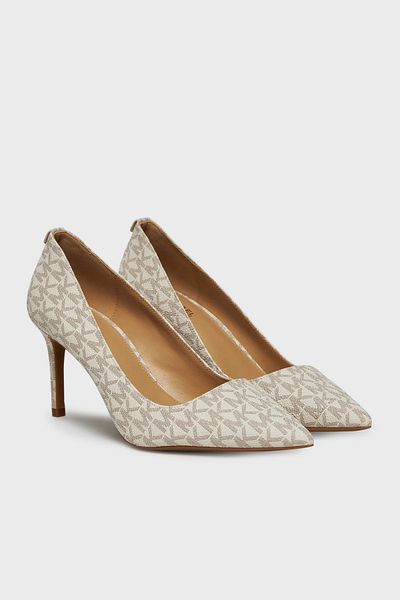Michael Kors Logo Pointed Toe Heeled Shoes 40F2Hnmp1B150 Shoes 40F2Hnmp1B 150
