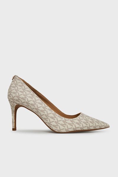 Michael Kors Logo Pointed Toe Heeled Shoes 40F2Hnmp1B150 Shoes 40F2Hnmp1B 150