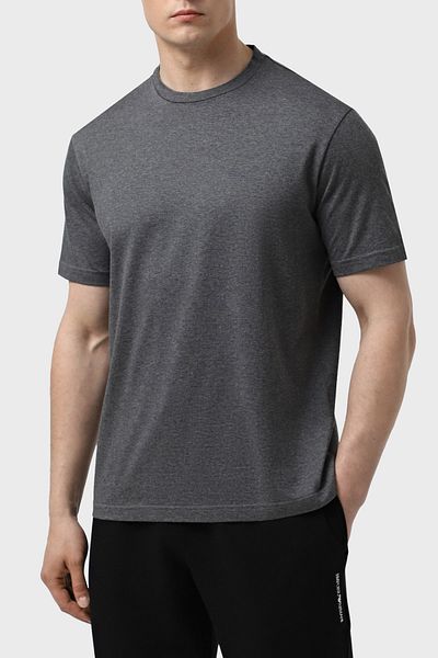 Emporio Armani Cotton Regular Fit Crew Neck t Shirt Men t Shirt Em003900 Af18718 O8003