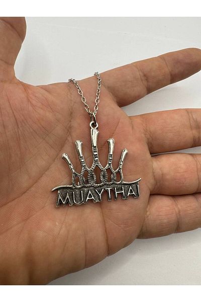 Herşey Nota Muay Thai King – King of Martial Arts Unisex Necklace (60 cm Chain)