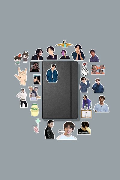 MS Major Selection Jungkook Kpop/Bullet Journal Notebook Sticker Agenda Laptop Sticker