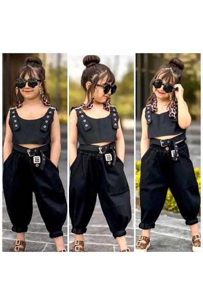 KOKOŞ BEBEK Summer Kokoş Suit with Belt Gift