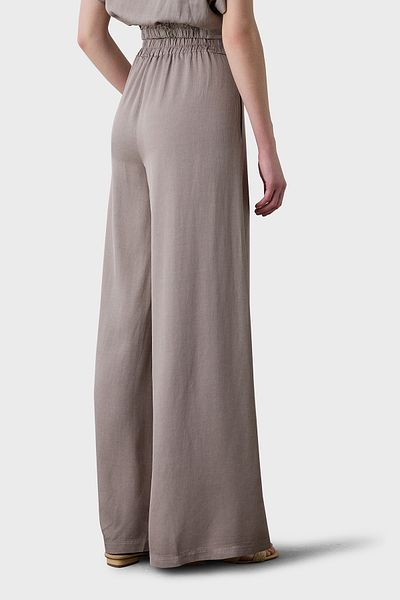 BSB Wide Leg High Waist Wide Leg Pleated Trousers Pants 053