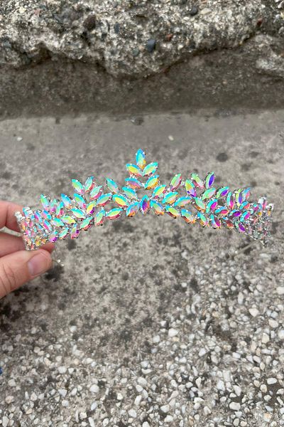Hobigram Silvana Janjanlı Bridal Henna Crown High Quality Special Occasion Accessory Women's Crown Hair Accessory