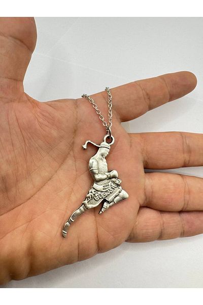 Herşey Nota High Impact – Kick Boxing Figure Unisex Necklace (60 cm Chain)