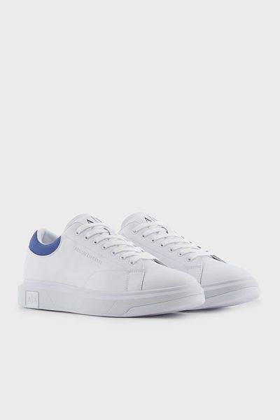 Armani Exchange Armani Exchage Logo Genuine Leather Sneaker Shoes Men Shoes Xux123 Xv534 U648